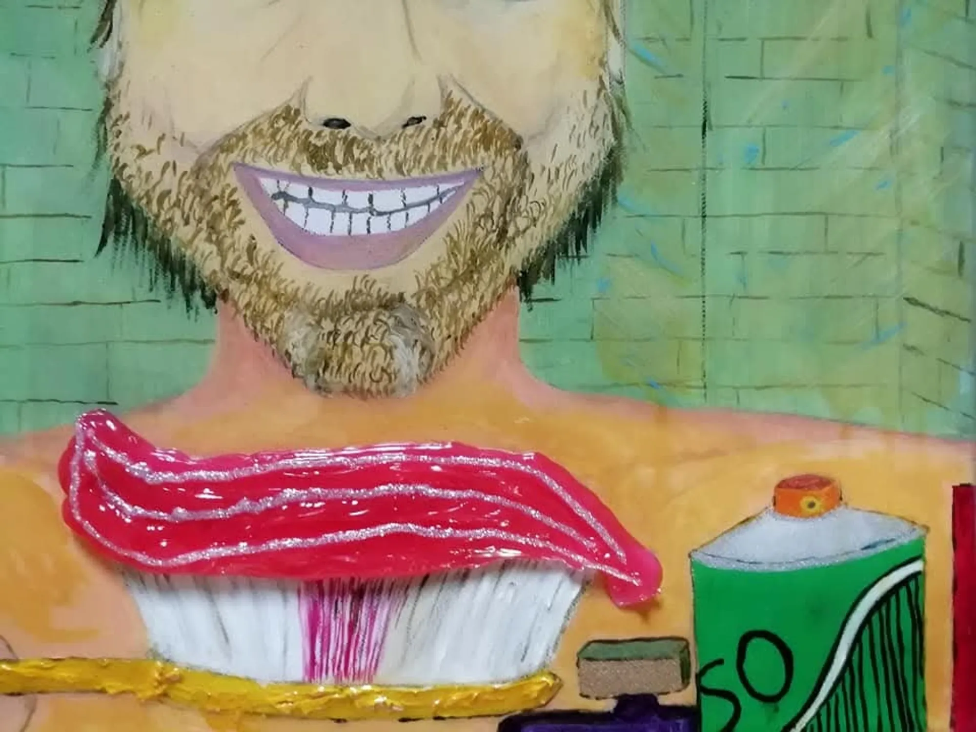 Détail de Autoritratto (1)