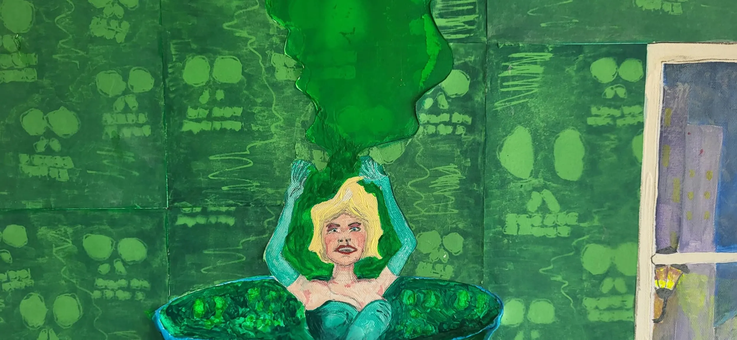 Dettaglio di La fée verte (2)