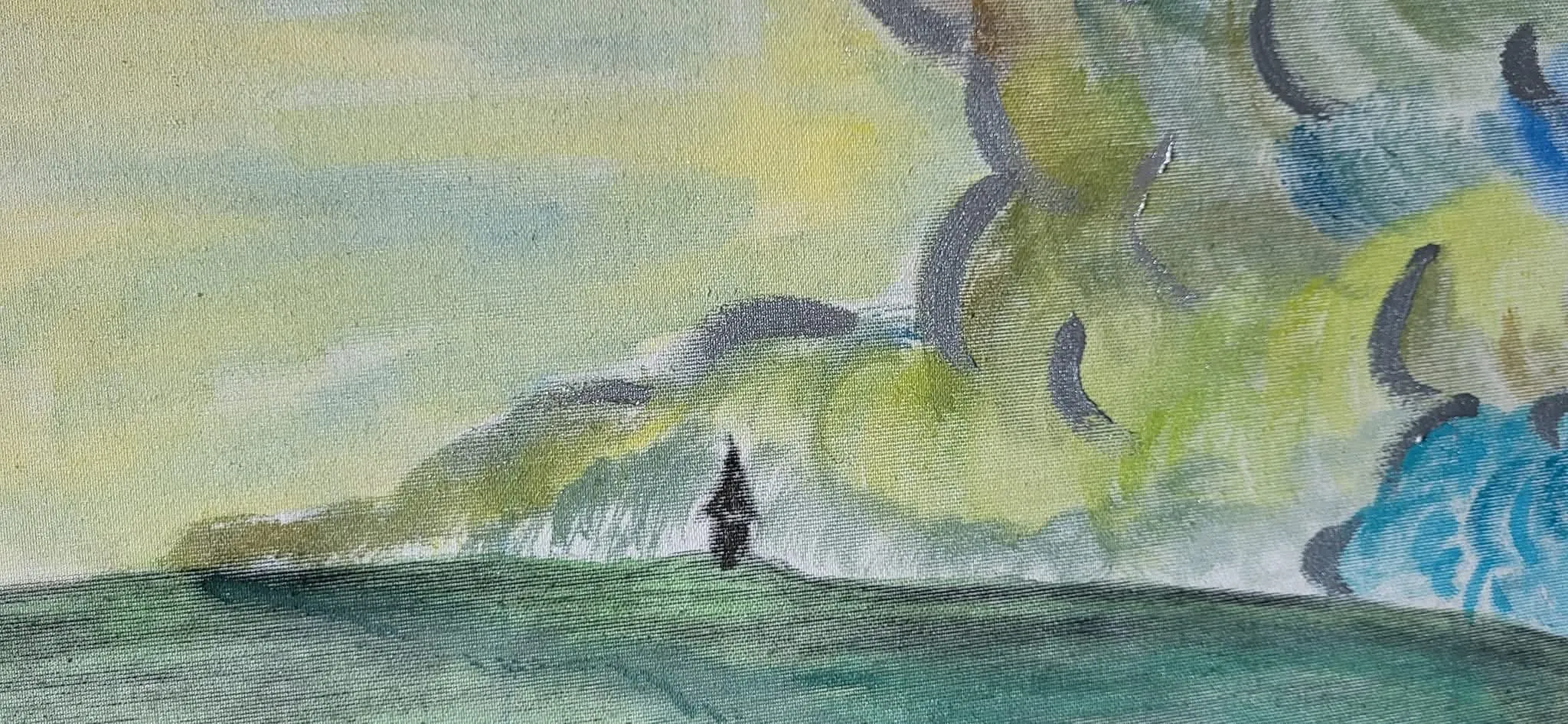 Detalle de La gatta morta (1)