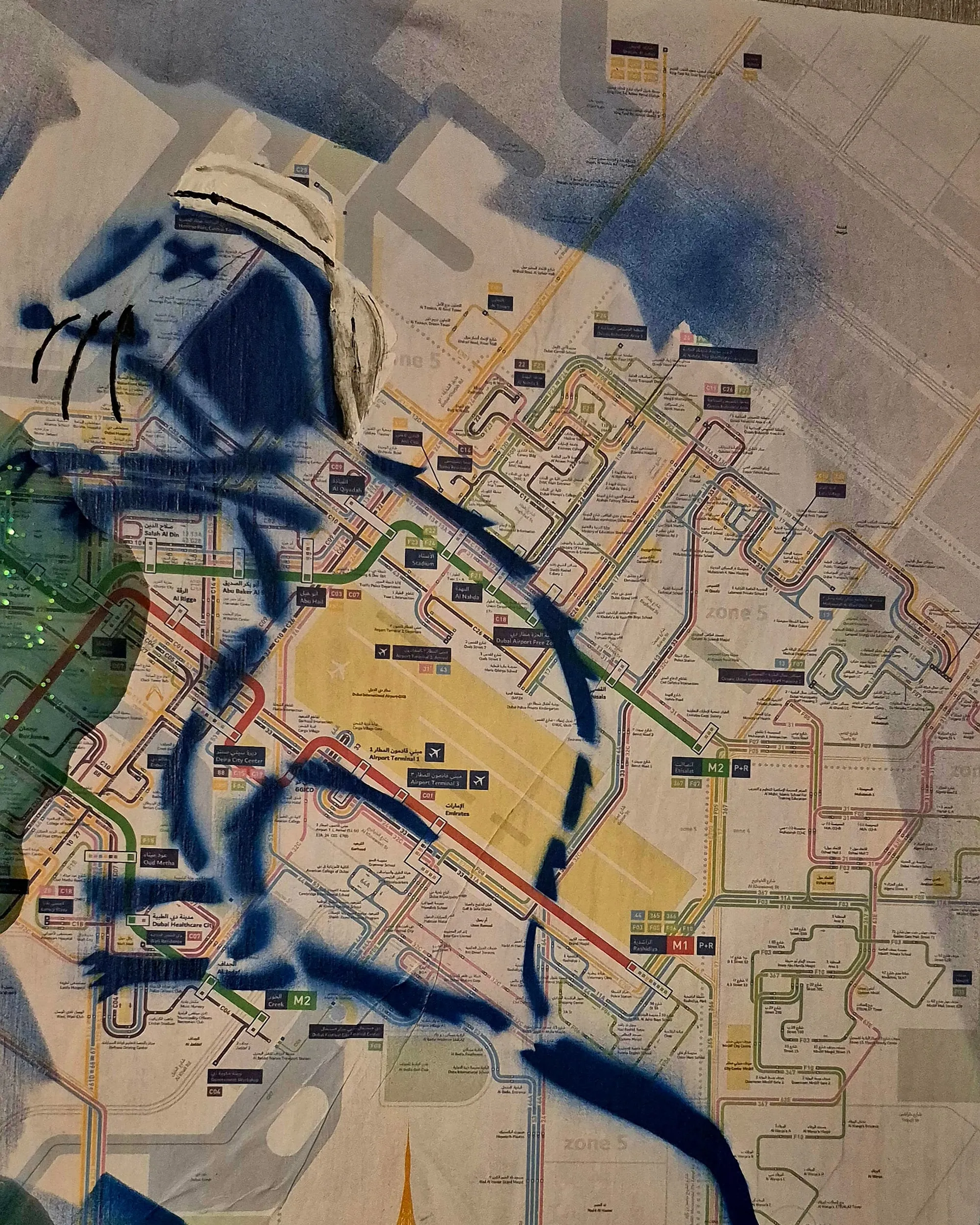 Detail von MetroRat Dubai (2)