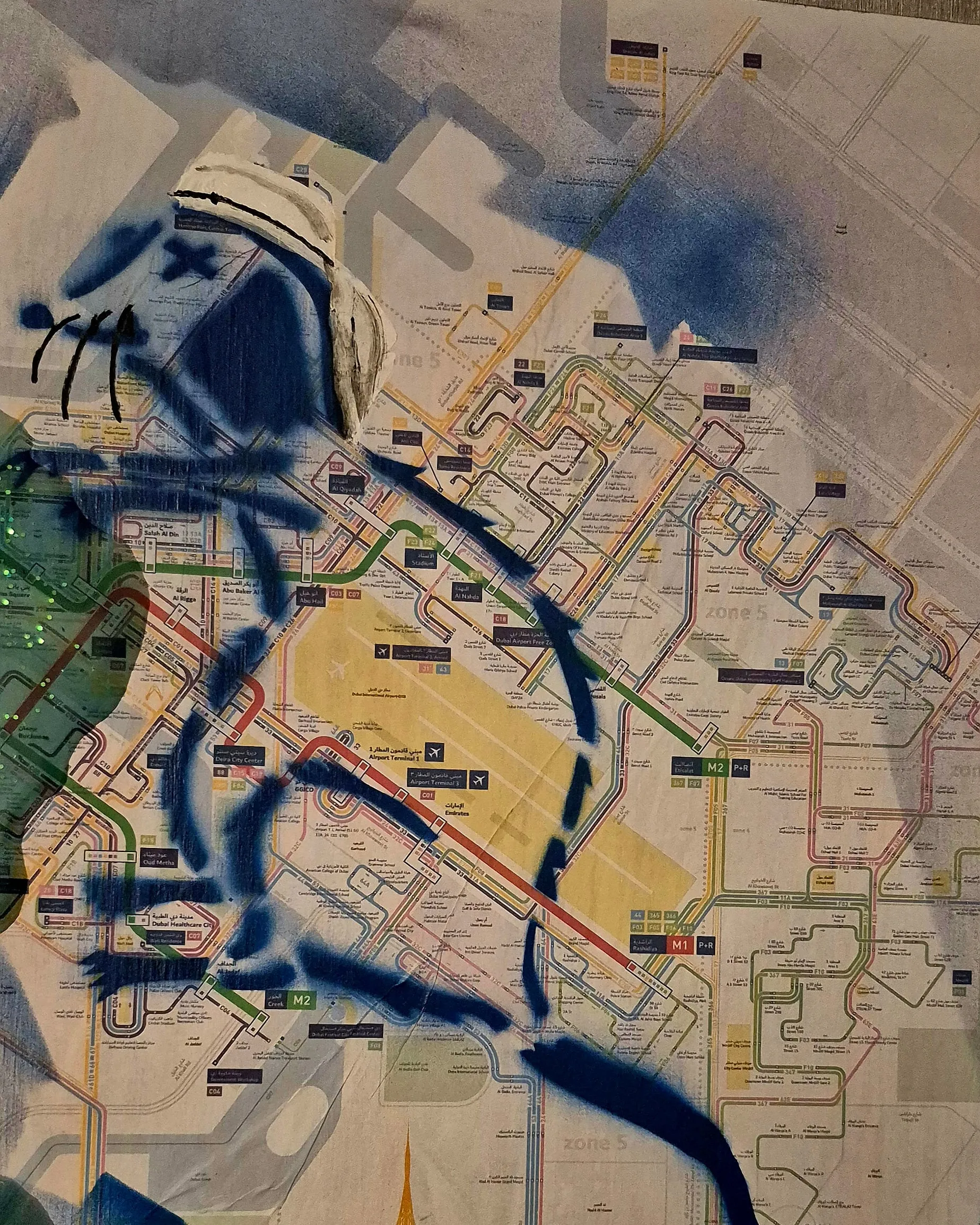 Detail von MetroRat Dubai (2)