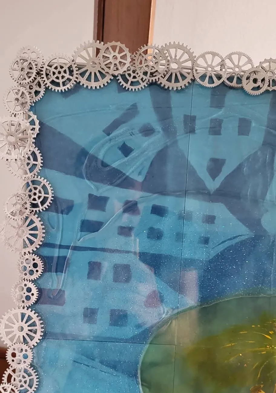 Detalle de Paese mentale la sera (2)