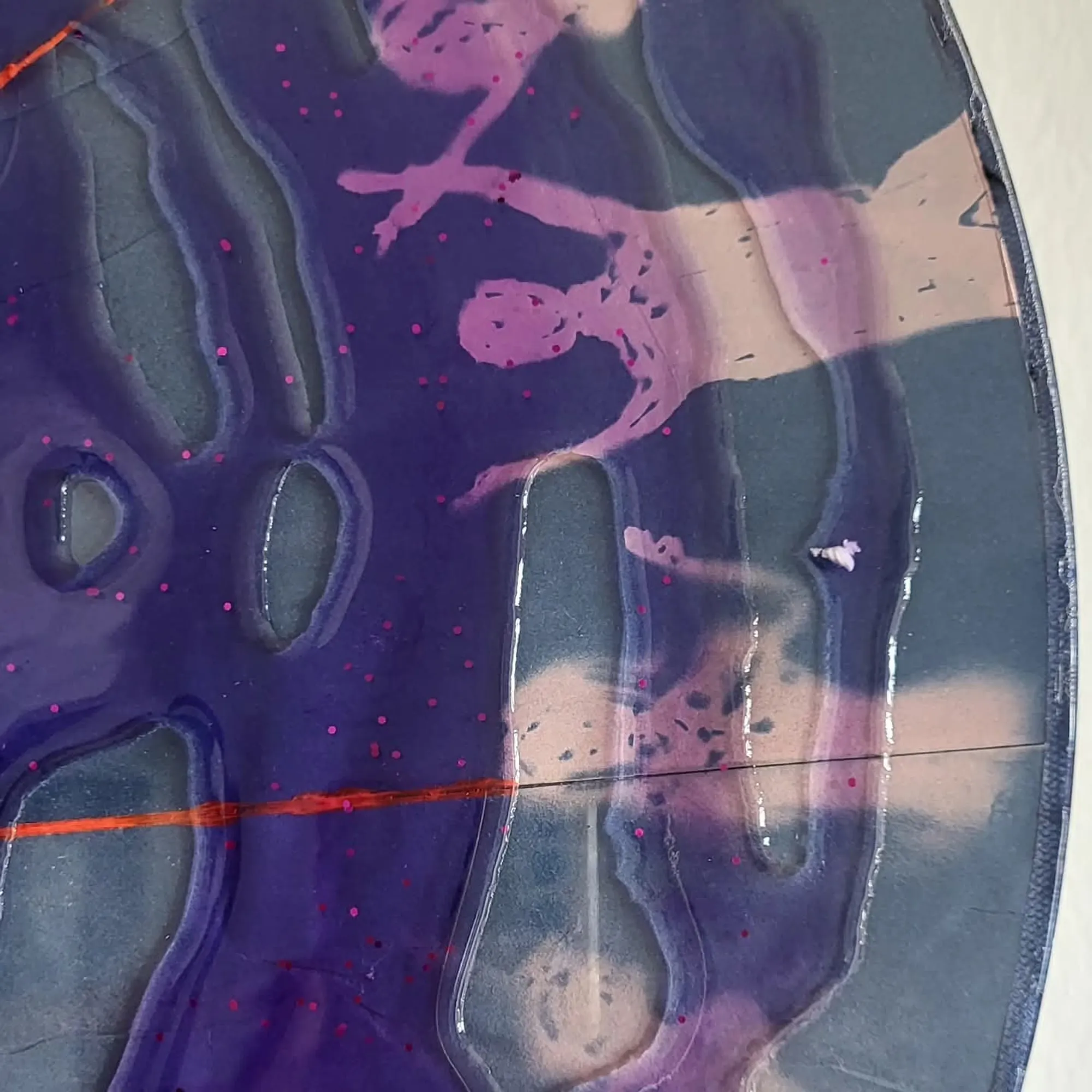 Detail von Purple disco party (2)