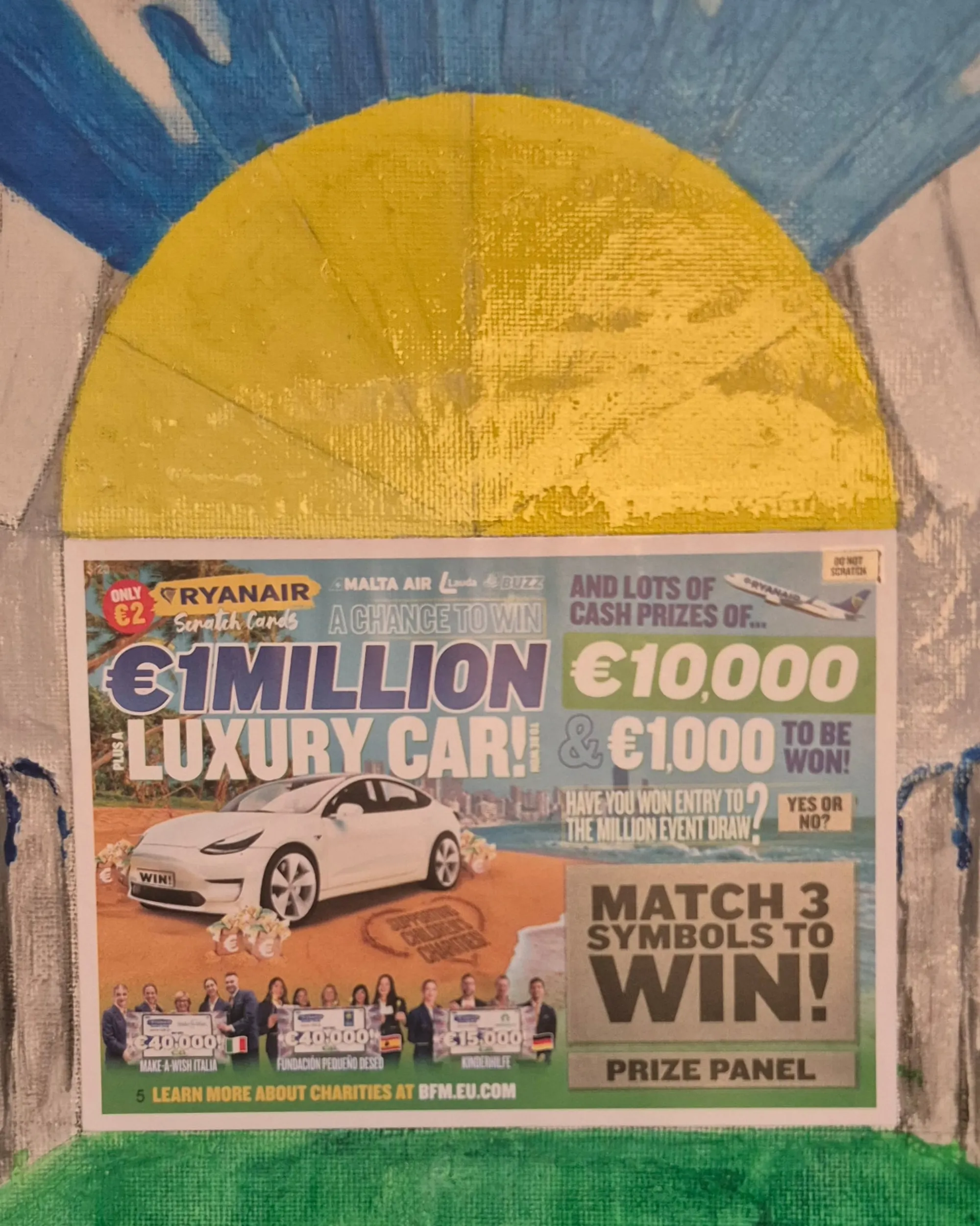 Detail von Scratch and Win Ryanair Version (1)